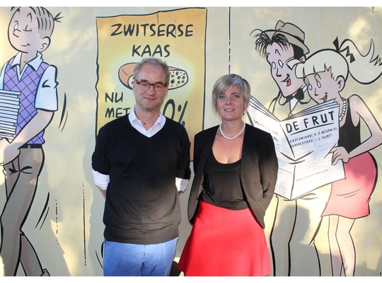 Deurne eert POM, de tekenaar van Piet Pienter en  Bert Bibber 