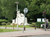 Rivierenhof oversteek kasteel Sterckshof 