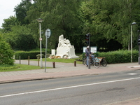 Rivierenhof oversteek kasteel Sterckshof 