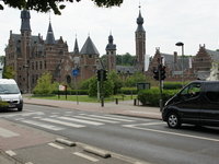 Rivierenhof oversteek kasteel Sterckshof 