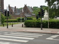 Rivierenhof oversteek kasteel Sterckshof 