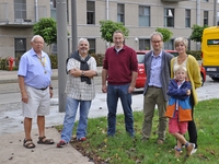 vlnr. William Domburg - Koen Maes - Philip Vn Acker - Tjerk Sekeris - Elke Brydenbach