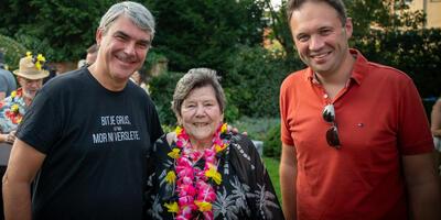 Grillen en tjillen sfeerbeelden