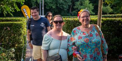 Grillen en tjillen sfeerbeelden