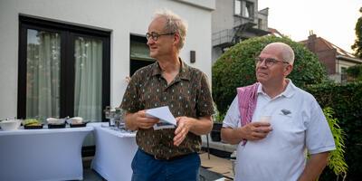 Grillen en tjillen sfeerbeelden