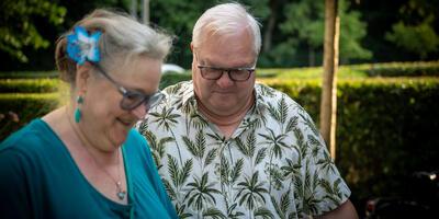 Grillen en tjillen sfeerbeelden