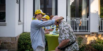Grillen en tjillen sfeerbeelden