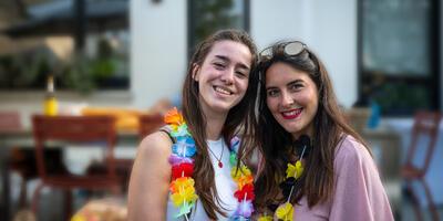 Grillen en tjillen sfeerbeelden
