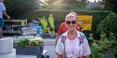 Grillen en tjillen sfeerbeelden