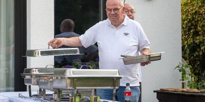Grillen en tjillen sfeerbeelden