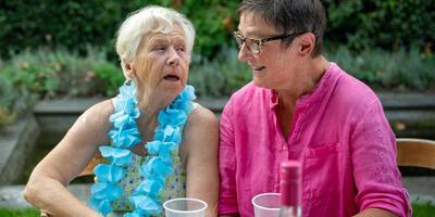 Grillen en tjillen sfeerbeelden