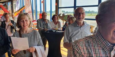 Luchthaven receptie