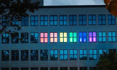 verlichting pride districtshuis deurne