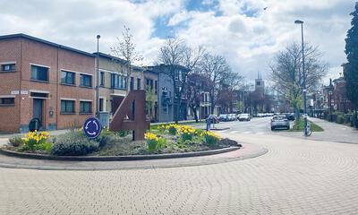 ter rivierenlaan rond punt 4